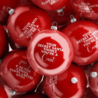 Secret Santa Cunt Bauble
